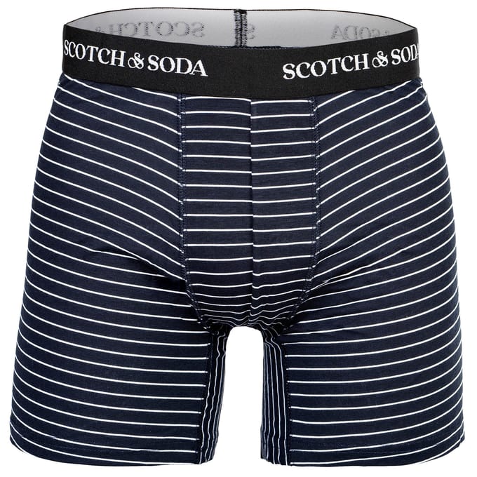Scotch & Soda Solid Cotton Stretch Boxershorts