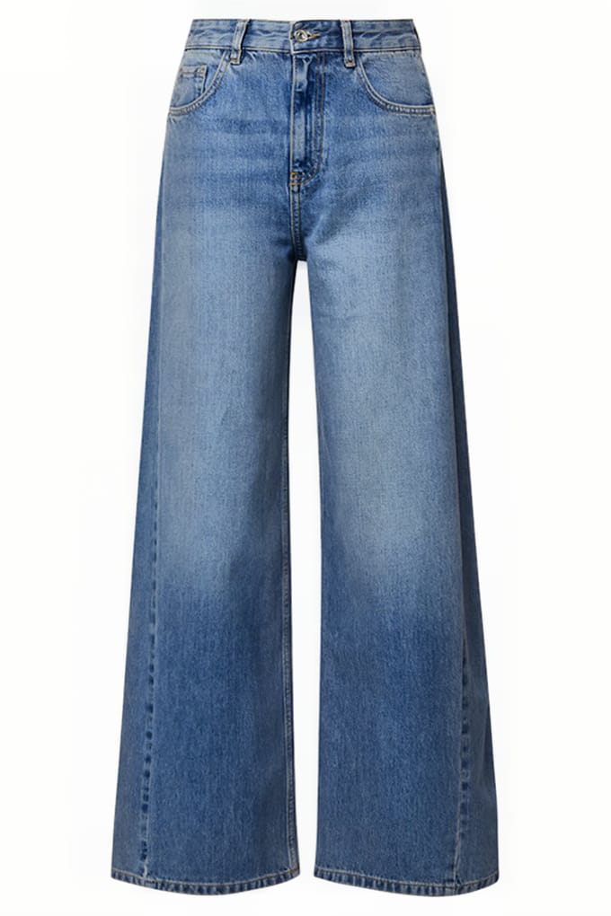 Comma  Jeans Blue Denim Taglia: W40 | Pantaloni larghi Outlet | Donna | Blu