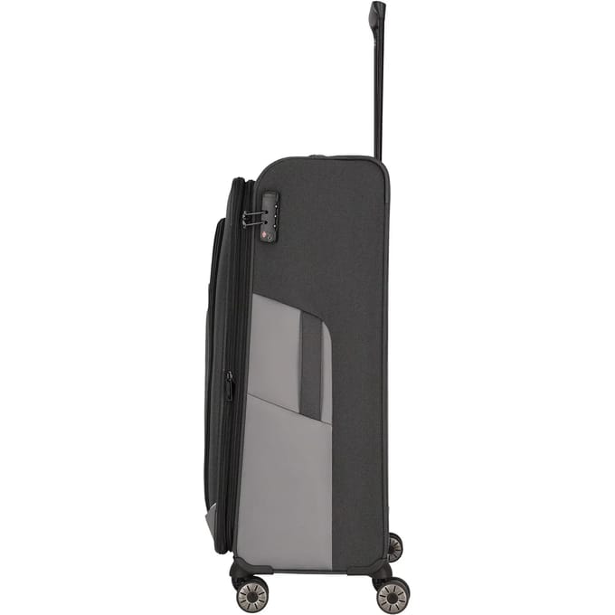 travelite VIIA 4W Trolley Slate Grijs 77cm