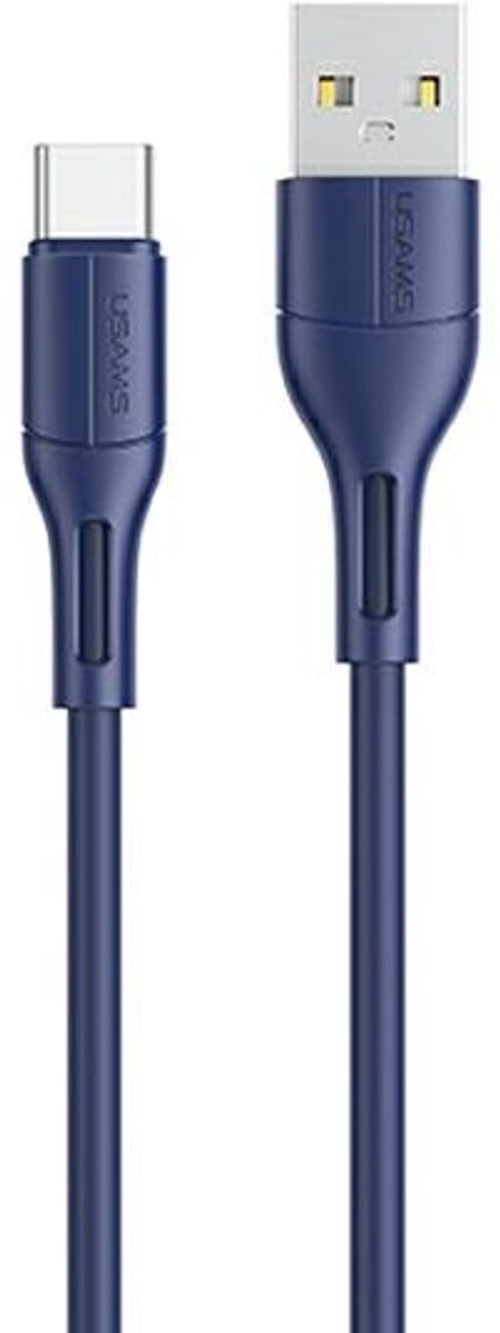 USAMS U68 Serie - USB-C Kabel - 1m - Snel opladen - Blauw