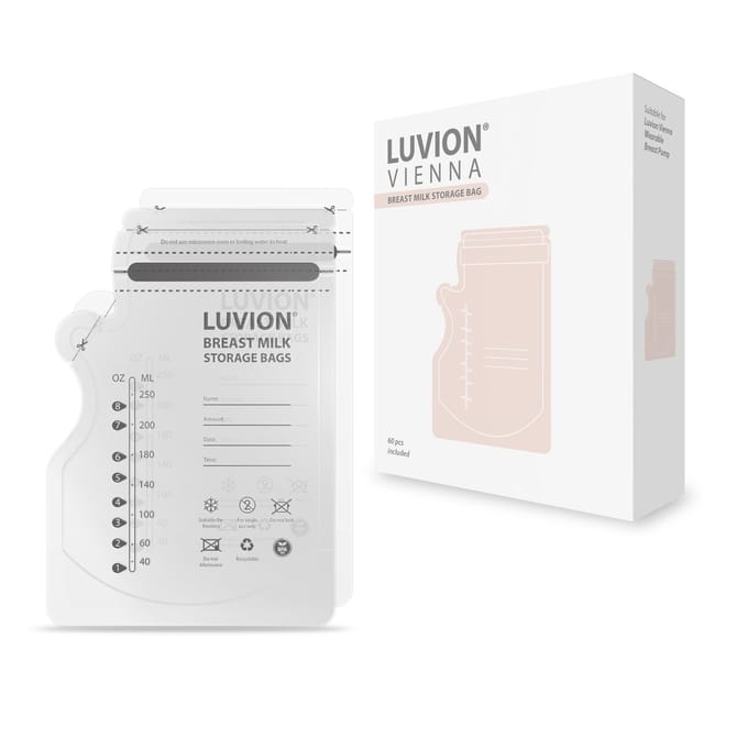 LUVION® Vienna Moedermelk Bewaarzakjes (60 stuks)
