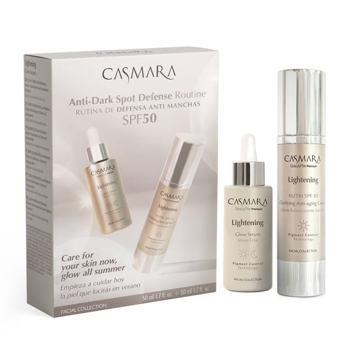 CASMARA Anti-Dark Spot Defense Routine SPF50 Facial Collection 50ml + 50ml