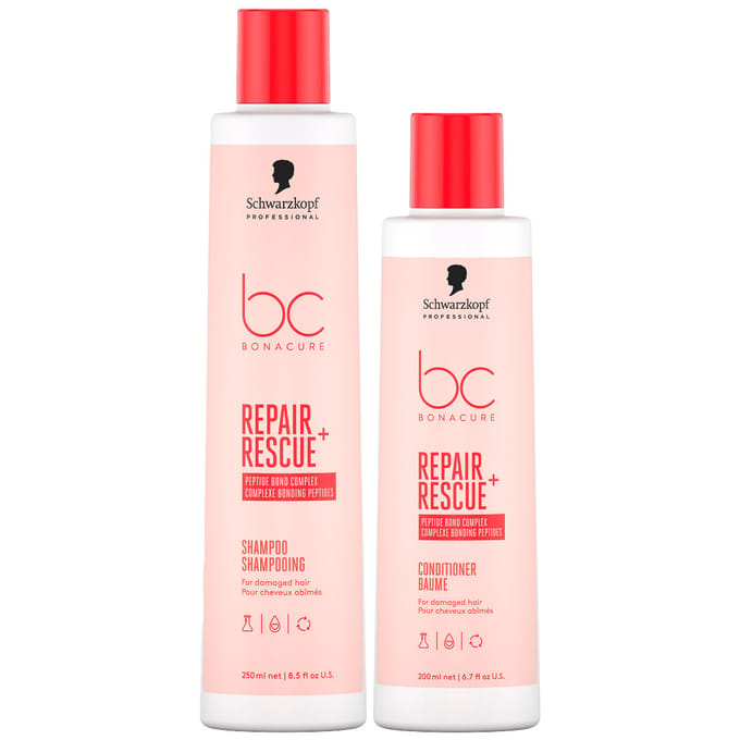 Schwarzkopf Bonacure Repair Rescue Shampoo 250ml + Conditioner 200ml
