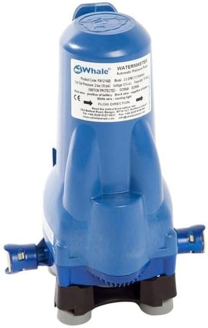 12V Waterpomp 8 LPM voor Caravan en Camper - Drukpomp voor Schoon Water