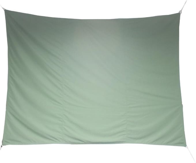 Premium kwaliteit schaduwdoek/zonnescherm Shae rechthoekig groen - 3 x 4 meter - Terras/tuin zonwering