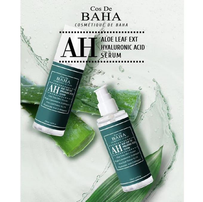 Cos De BAHA - AH Aloe Leaf Ext Hyaluronic Acid Serum 120ml