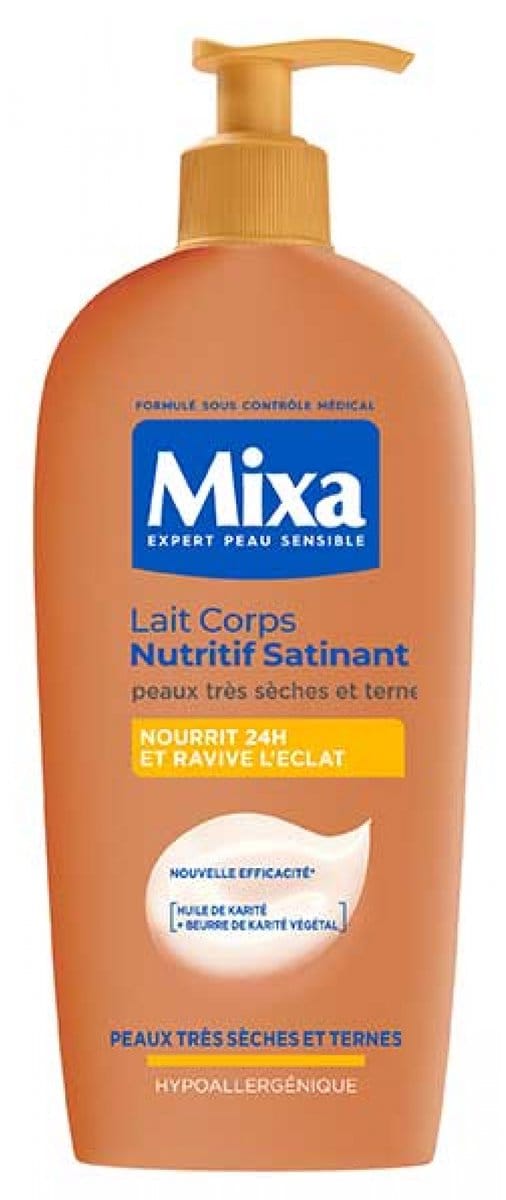 Mixa Satin Voedende Lichaamsmelk 400 ml