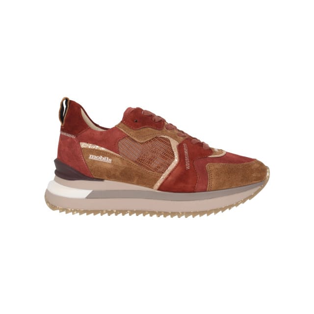 Mephisto Mobils Janel - dames sneaker - Bruin - maat 41 (EU) 7.5 (UK)