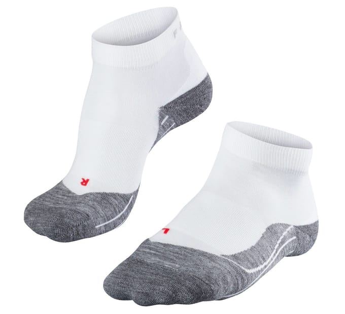 FALKE RU4 Short anti-blaar katoen functioneel materiaal hardloopsokken dames wit - maat 41-42