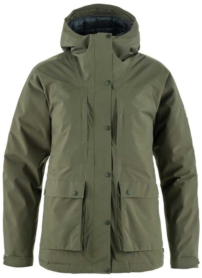 FJALLRAVEN HC hydratic padded trail jacket W 14500152 625 laurel green L