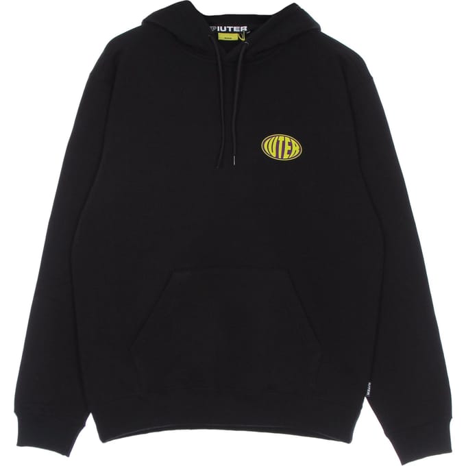 Hungry-hoodie voor heren zwart