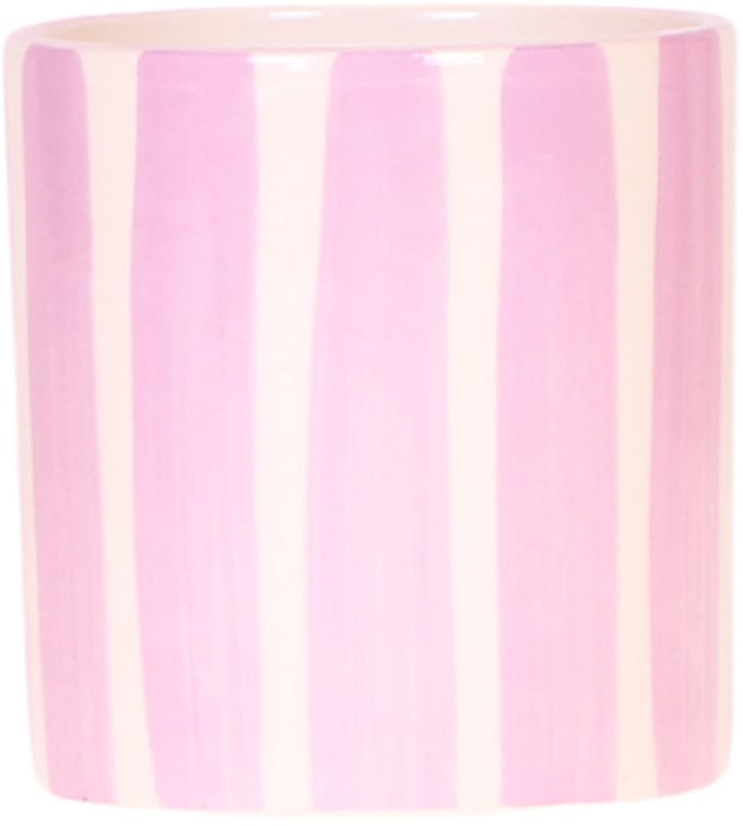 Kolibri Home | Painted stripe - Pink - Ø9cm