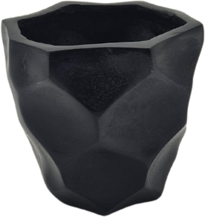 Deco4yourhome® - Pot - Vierkant - Square - Metaal - Zwart