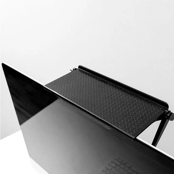 Plank voor router TV-scherm Bovenste plank Verstelbare computermonitor Desktop displaystandaard Opbergrek Houder Home Office Organizer
