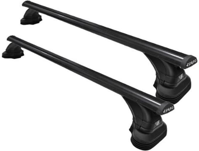 Dakdragers geschikt voor de Opel Adam vanaf 2013 met fixpoints - Staal Breed - 75kg laadvermogen - Merk Farad
