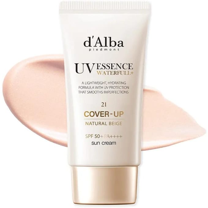 d’Alba Crème Solaire Tonifiante Waterfull Purple SPF50+ PA++++ 50ml*2 50ml