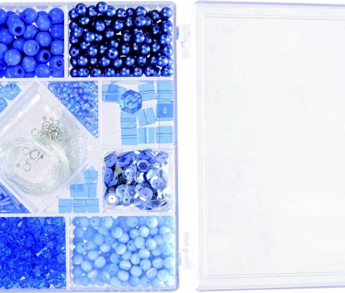 Egmont Toys - Kralen in doos - Blauw