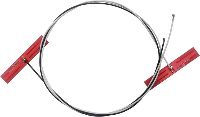 Wifi Antenne - Interne Antenne Tri-Band - Laptop Upgrade - Tri-Band 6/5/2.4GHz - 2 inch lengte - Rood