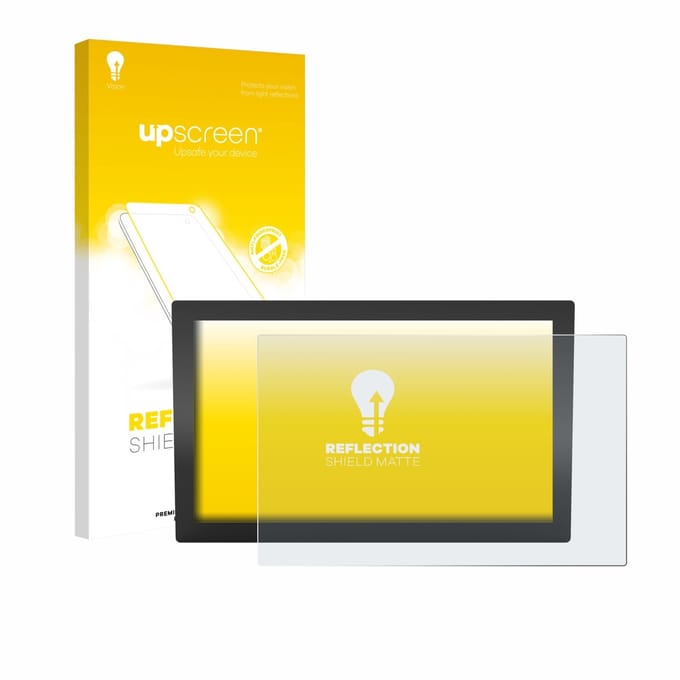 upscreen - Screenprotector voor WAGO Web Panel 400 762-3405 - Folie Beschermfolie anti glare matte