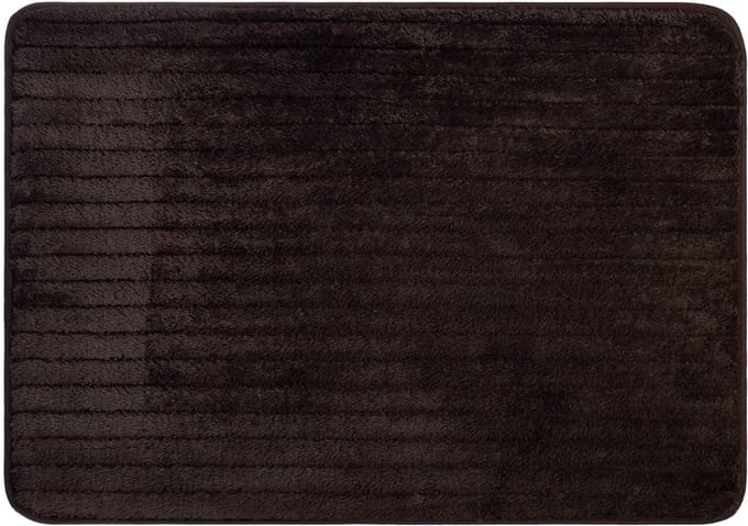 Badmat 50x70 cm Home Badmat Badmat Douchemat 100% Polyester Bruin
