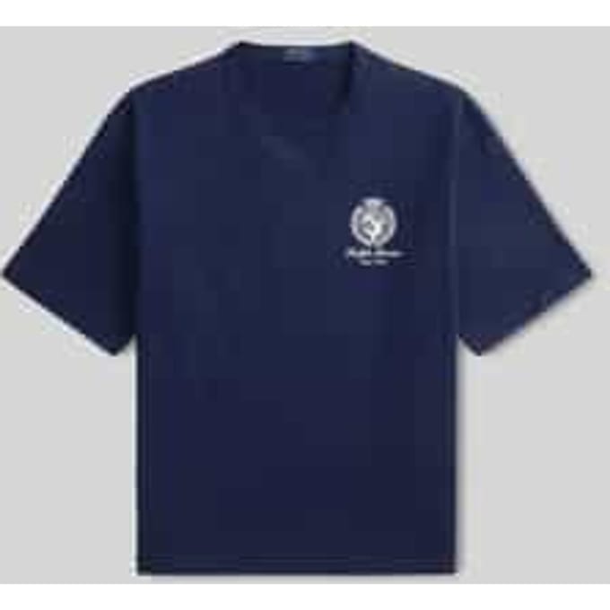 Regular fit T-shirt van puur katoen