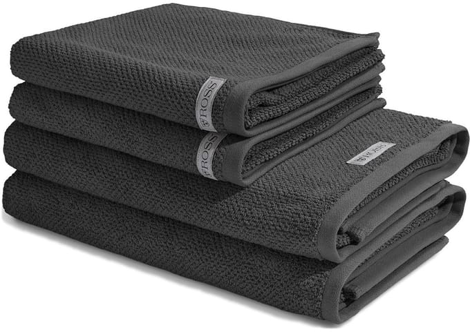 Ross Sonstiges 2 X handdoek 2 X douchehanddoek - in set Selection - Cotton