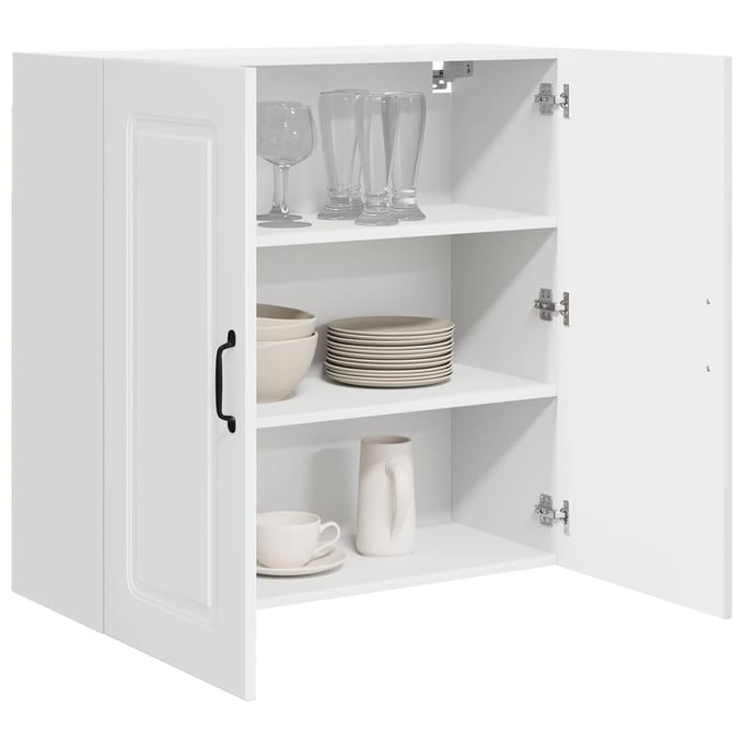 vidaXL - Vaatwasserpaneel - Kalmar - Hoogglans - wit - 80 - x - 31 - x - 80 - cm