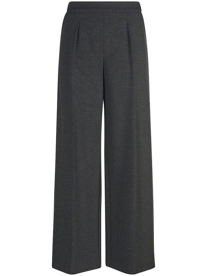 Straight Fit-jersey broek Van DAY.LIKE grijs