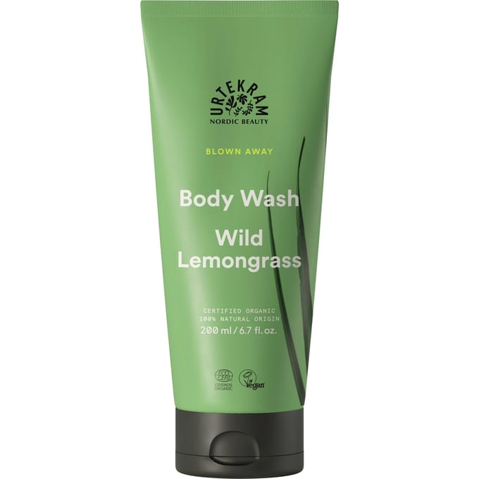 Urtekram Wild Lemongras Lichaamswas Reiniging Dames 200 ml