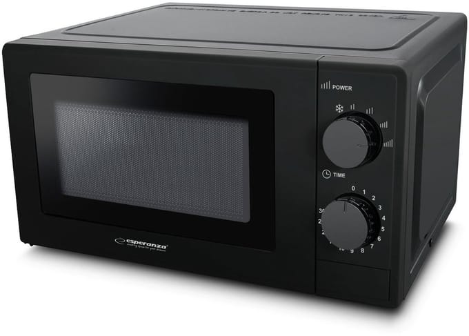 Esperanza ESTOFADO Zwart Solo-magnetron Aanrecht 20 l 700 W