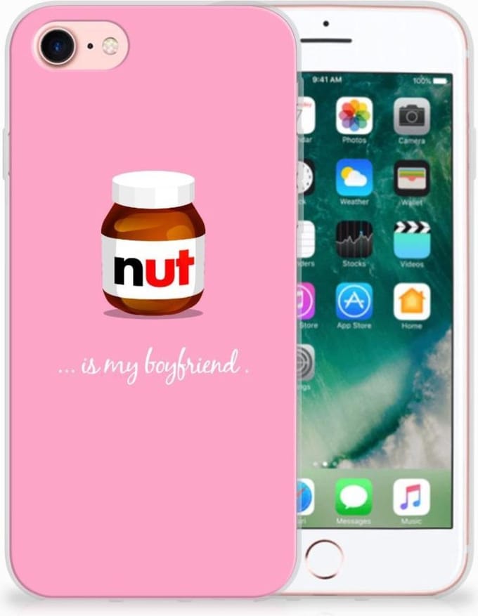 iPhone SE 2022 | SE 2020 | 8 | 7 Siliconen Case Nut Boyfriend