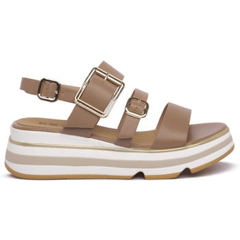 Sandalen met sleehak Keys SIVIGLIA CAMMELLO