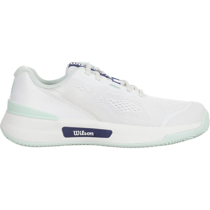 Wilson Intrigue Pro Allcourt schoen Dames-wit, turkoois