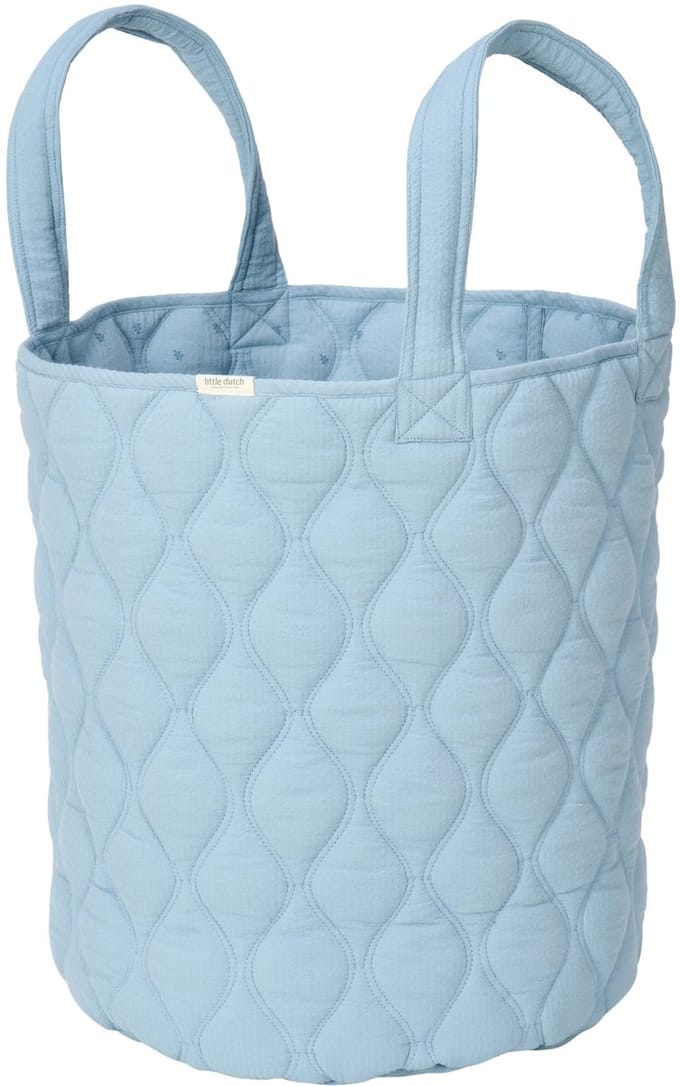 Little Dutch Pure Opbergmand Groot - Denim Blue