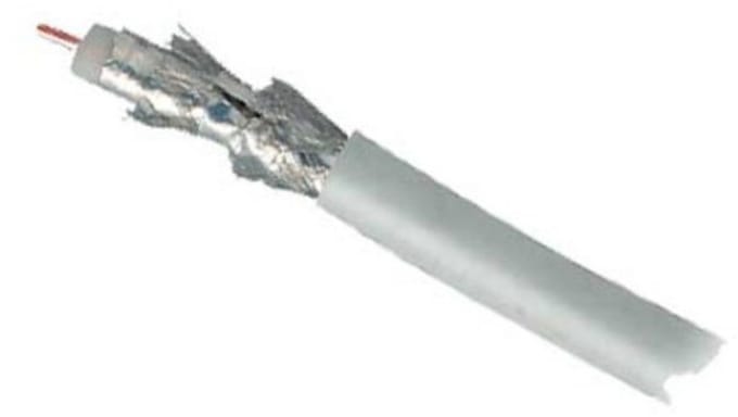 SAT-Koaxialkabel 1,1/5,0 4Fach ALU CU >110 dB 500m