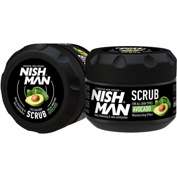 Nishman Gommage Visage et Corps Avocat Gommant Pour le Visage et le Corps 300 ml