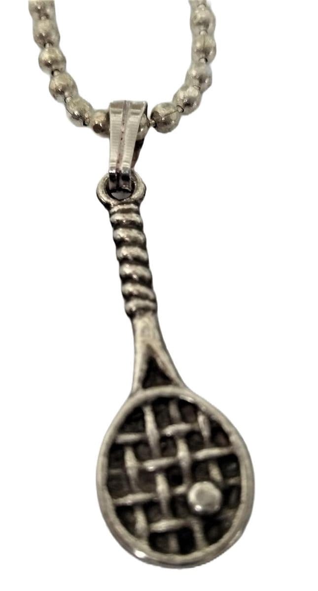 Hanger met ketting tennisracket