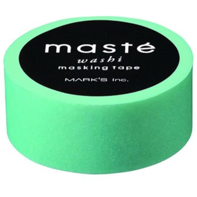 Masté set van 8 washi tape, kleurenmix