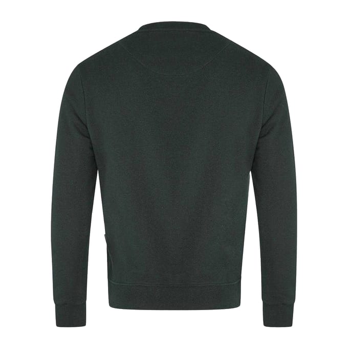 Aquascutum Heren Aldis Pixel Logo Sweatshirt (Zwart)