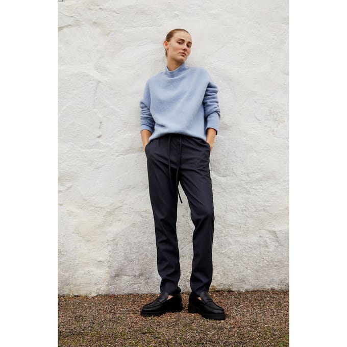Knitted Colette Pants Navy Größe: S | Jogginghosen Outlet | Damen | Blau