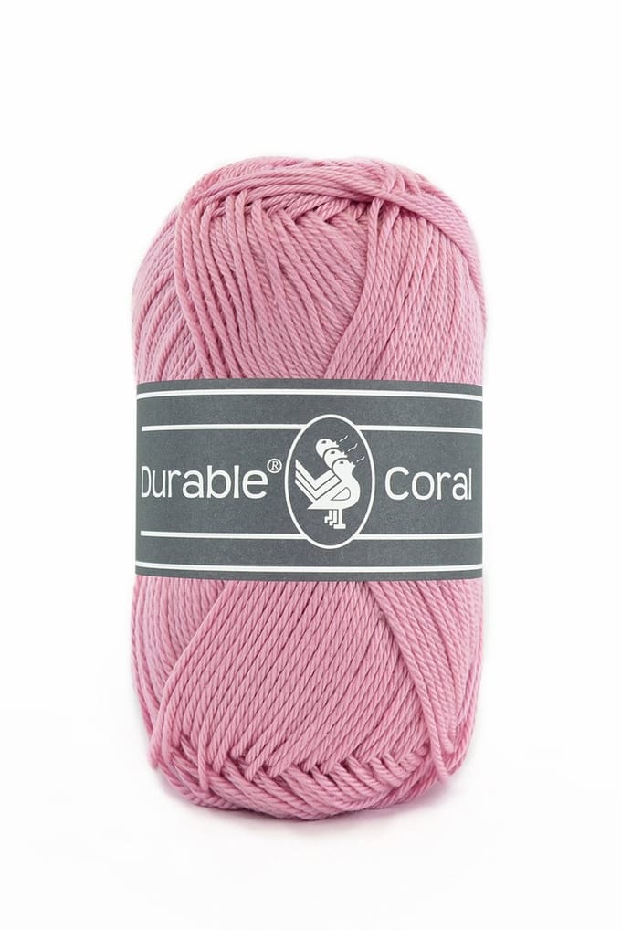 Durable Coral - 224 old rose - Gemerceriseerd Katoen Garen
