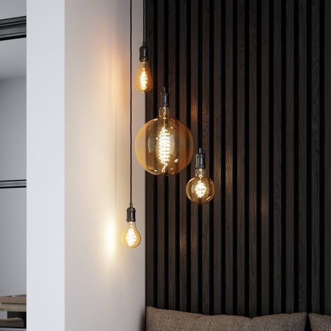 Nordlux ST64-lichtbron-smart-filament-E27-gold-deco spiral-2200K