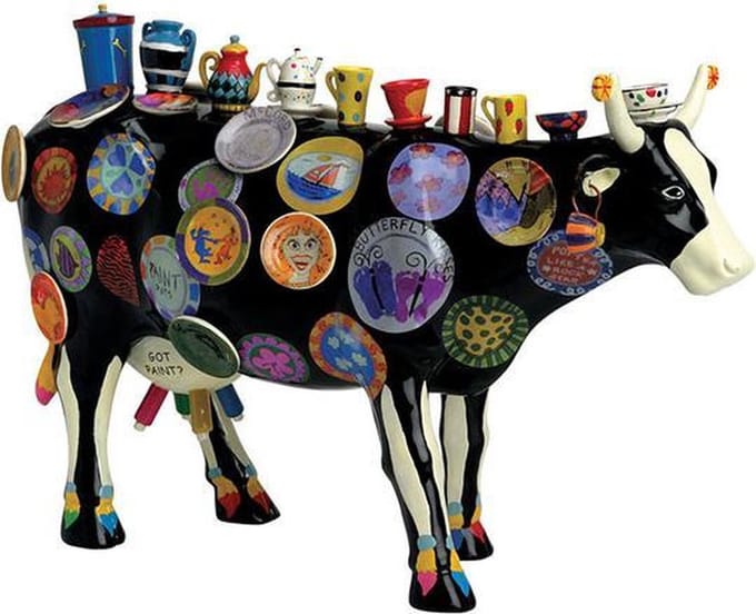 CowParade - The Moo Potter Extra Large - Meredith Mc Cord