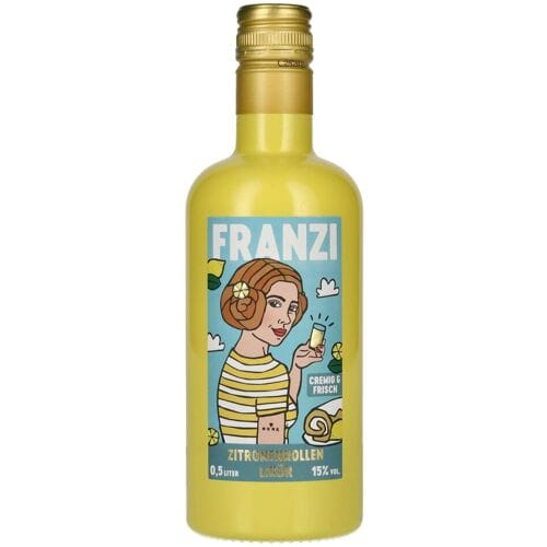 Franzi Likör Franzi Zitronenrollen Likör 15% Vol. 0,5l