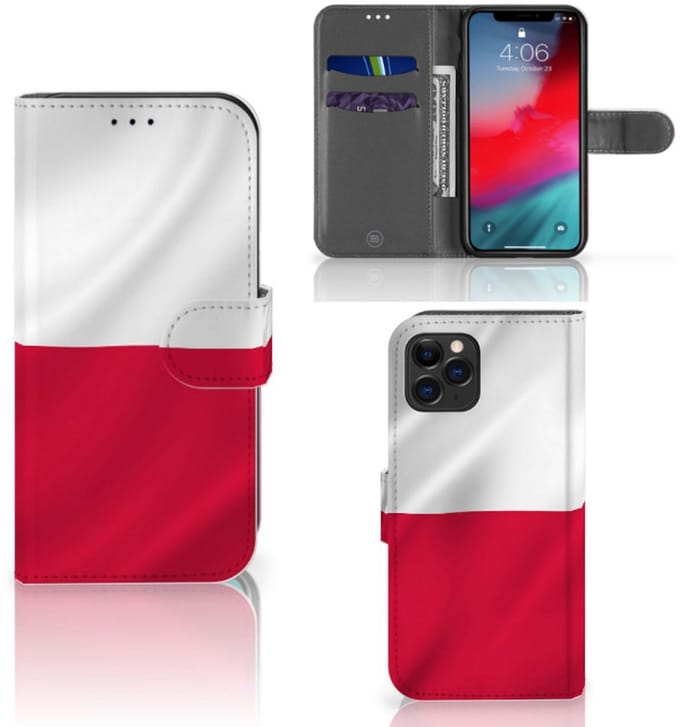 Apple iPhone 11 Pro Bookstyle Case Polen