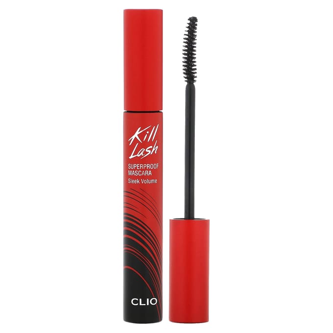 Clio, Kill Lash, Mascara Super Proof, 03 Slick Volume, 7 g (0,24 oz) red