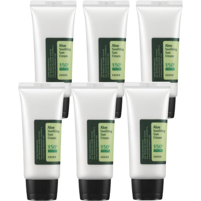 COSRX Aloe Soothing Sun Cream (6ea) Set