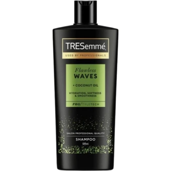 TresemmÃ© Flawless Waves Coconut Oil Shampoo â 685ml