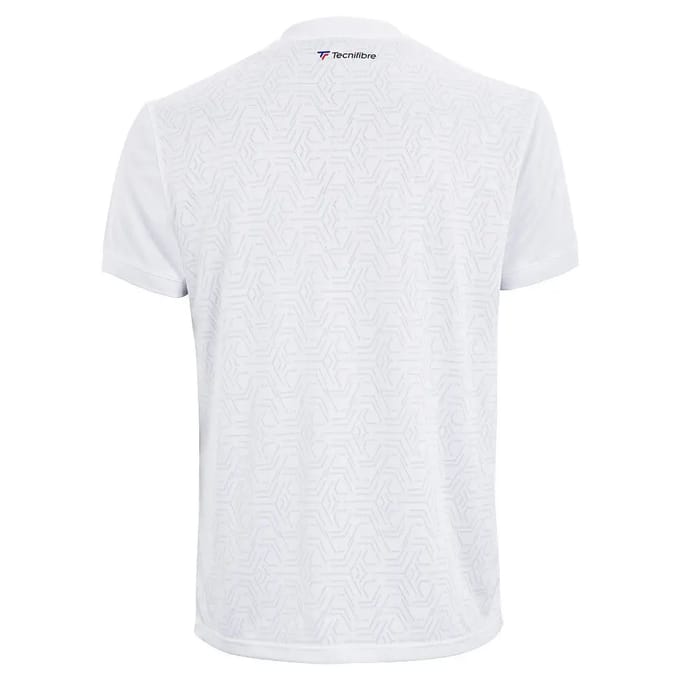 Tecnifibre Team Tech Korte Mouw Poloshirt Wit 10-12 Years Jongen