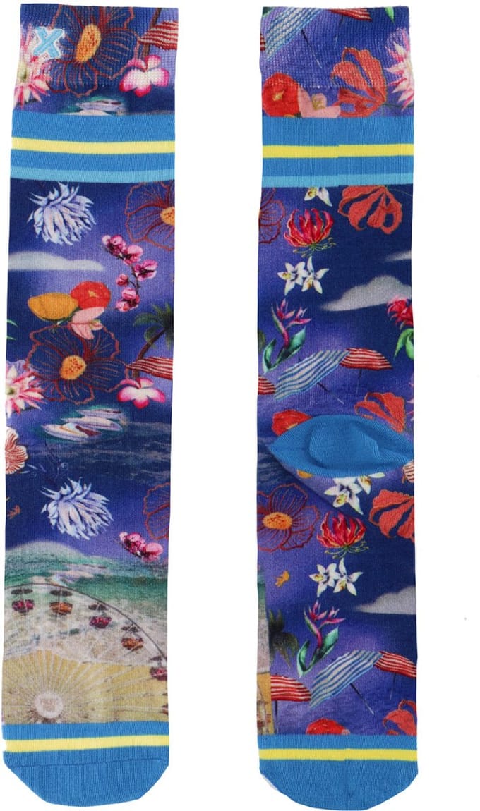 XPOOOS - AFNF Tropical bamboe Herensokken - 1-Pack - Maat 39/42